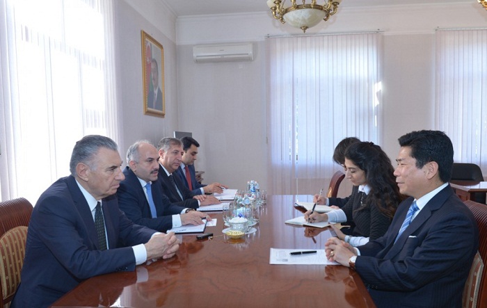 Azerbaijani Vice-Premier meets Korean Ambassador